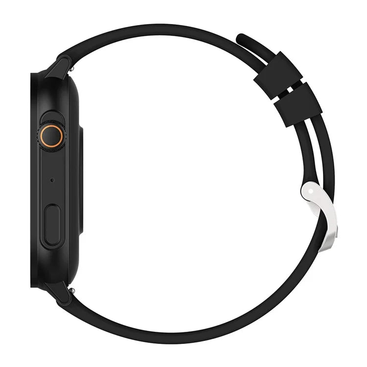 ZL94 2.04-inch AMOLED Screen Smart Watch Bluetooth Calling Health Monitoring Waterproof Sports Watch