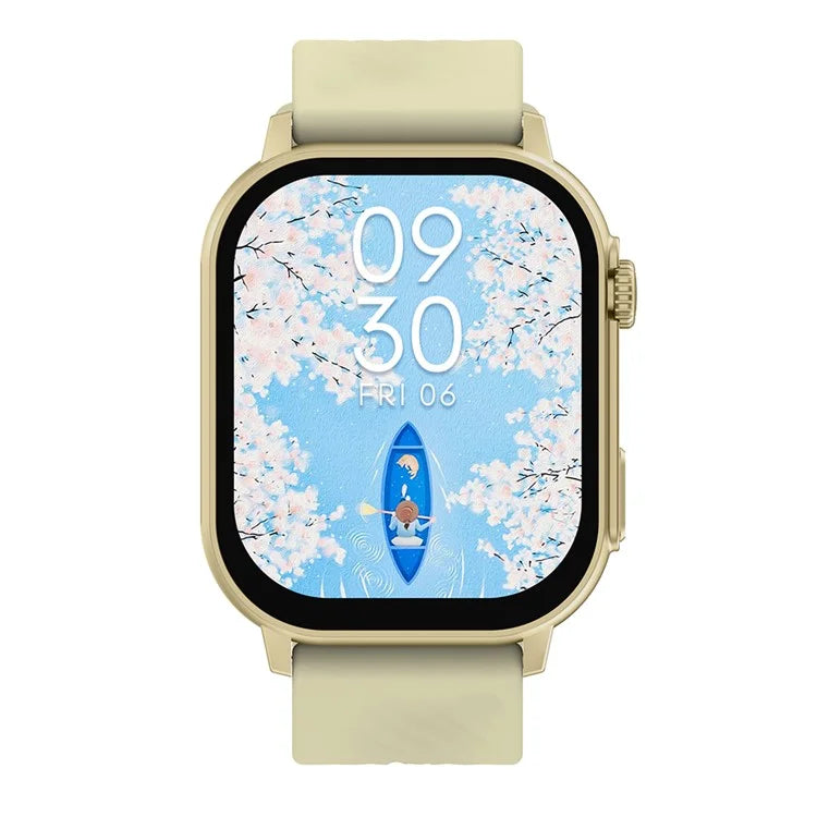 ZL94 2.04-inch AMOLED Screen Smart Watch Bluetooth Calling Health Monitoring Waterproof Sports Watch