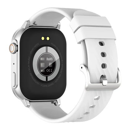 ZL94 2.04-inch AMOLED Screen Smart Watch Bluetooth Calling Health Monitoring Waterproof Sports Watch
