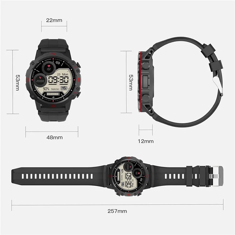 ZL85 1.52-inch Bluetooth Calling Smart Watch Heart Rate Sleep Monitoring Waterproof Sports Watch