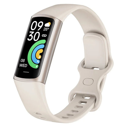 C68L 0.96" Smart Watch with Heart Rate, Temperature Monitoring Message Push Pedometer Sports Bracelet