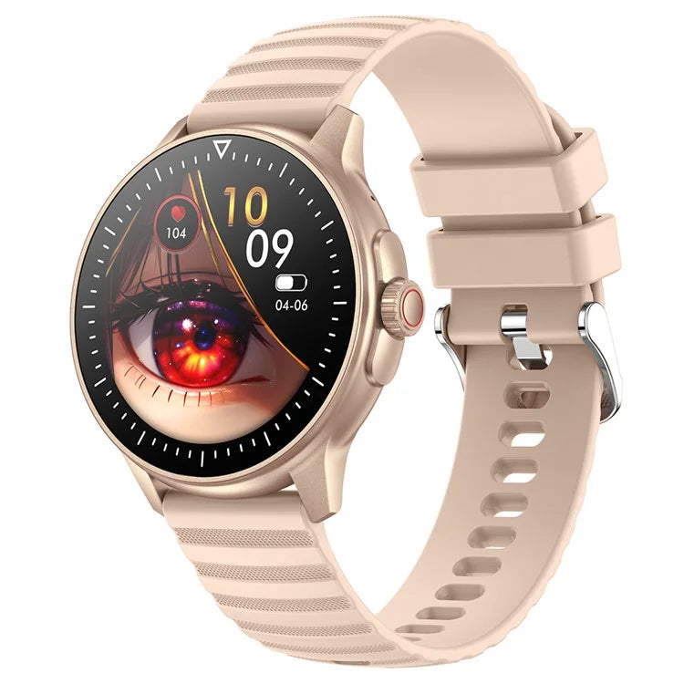 MX45 1.39" Bluetooth Talk Smart Watch Heart Rate Blood Pressure Health Monitor Sports Bracelet with Encoder