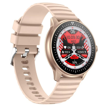 MX45 1.39" Bluetooth Talk Smart Watch Heart Rate Blood Pressure Health Monitor Sports Bracelet with Encoder