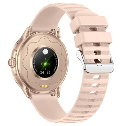 MX45 1.39" Bluetooth Talk Smart Watch Heart Rate Blood Pressure Health Monitor Sports Bracelet with Encoder