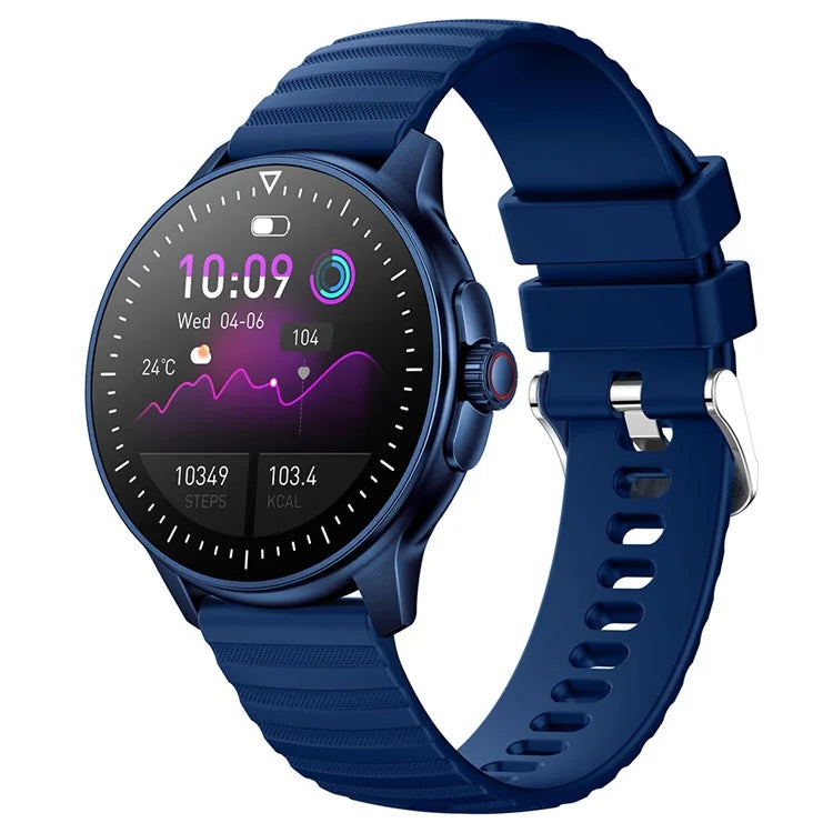 MX45 1.39" Bluetooth Talk Smart Watch Heart Rate Blood Pressure Health Monitor Sports Bracelet with Encoder