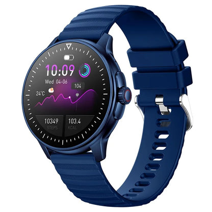 MX45 1.39" Bluetooth Talk Smart Watch Heart Rate Blood Pressure Health Monitor Sports Bracelet with Encoder