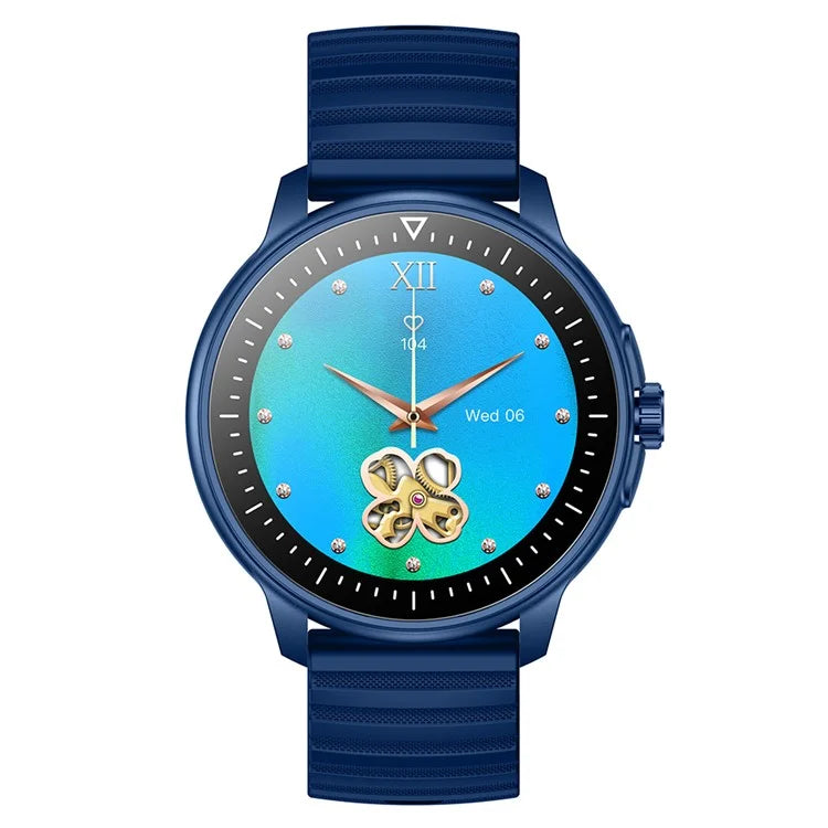 MX45 1.39" Bluetooth Talk Smart Watch Heart Rate Blood Pressure Health Monitor Sports Bracelet with Encoder