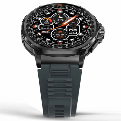 V69 1.85-inch HD Screen Smart Watch IP68 Waterproof Multi-Sports Fitness Watch with Heart Rate Monitoring