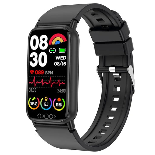 TK72 1.47" Smart Band Multi-Mode Sports Bracelet with Heart Rate Body Temperature Blood Oxygen Monitoring, DeepFit