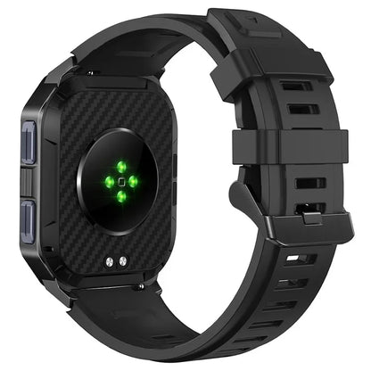 D28A 2.01" HD Screen Smart Watch 8763E IP68 Waterproof Sports Bracelet with Heart Rate Monitoring