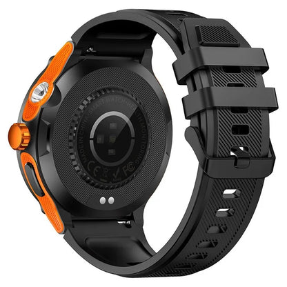 KT70 1.53" HD Screen Smart Watch Outdoor Strong Light Lamp Compass Bluetooth Call Fitness Bracelet