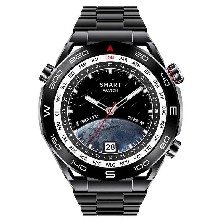 S59 1.5-inch Round Screen Smart Watch Sleep Health Monitoring Bluetooth Calling Sports Watch