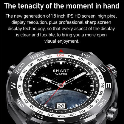 S59 1.5-inch Round Screen Smart Watch Sleep Health Monitoring Bluetooth Calling Sports Watch