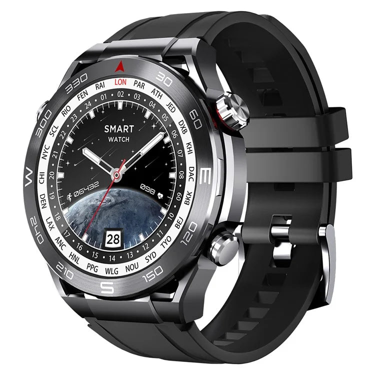 S59 1.5-inch Round Screen Smart Watch Sleep Health Monitoring Bluetooth Calling Sports Watch