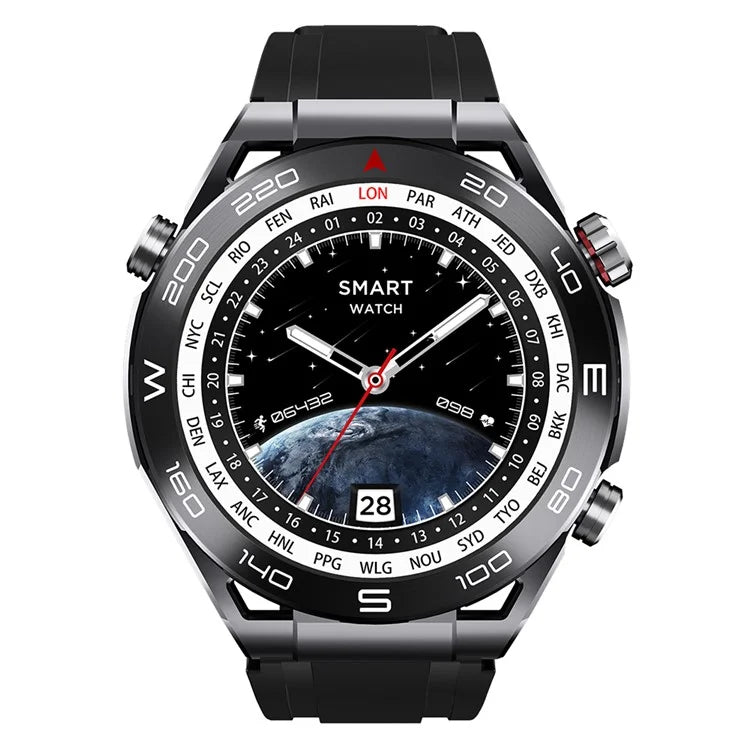 S59 1.5-inch Round Screen Smart Watch Sleep Health Monitoring Bluetooth Calling Sports Watch