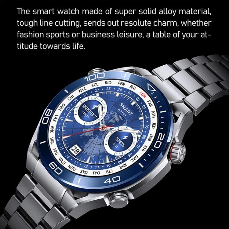 S59 1.5-inch Round Screen Smart Watch Sleep Health Monitoring Bluetooth Calling Sports Watch