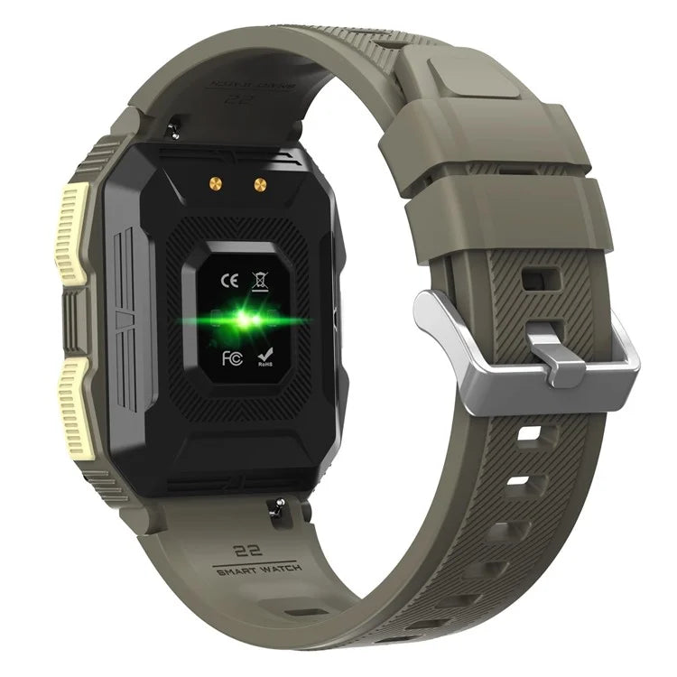 YK01 1.83-inch Outdoor Fitness Wristband Bluetooth Calling Health Monitor Smart Watch