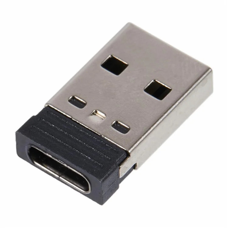 UC-167-BK 5Pcs USB-C Female to USB-A 2.0 Male 480Mbps Data Transfer Charging Adapter