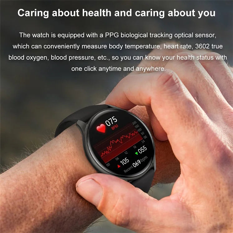ZW60 1.43-inch AMOLED Display Smart Band Bluetooth Call Multiple Sports Modes Fitness Watch with Heart Rate, Blood Oxygen Monitoring