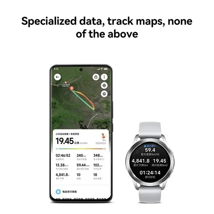 XIAOMI Watch S3 M2313W1 1.43-inch Display Bluetooth Call Smart Watch 5ATM Waterproof Sports Band, Standard Edition (No eSIM)