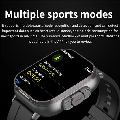 D8 2 in 1 Bluetooth Earphone Smart Watch Health Monitor Fitness Tracker Wristband, Silicone Strap