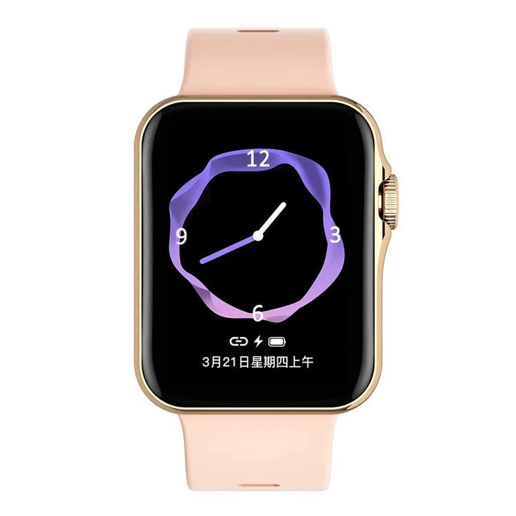 D07 1.7" Screen Women Smart Bracelet NFC Bluetooth Call Smart Watch Support Split Screen, Password Protection