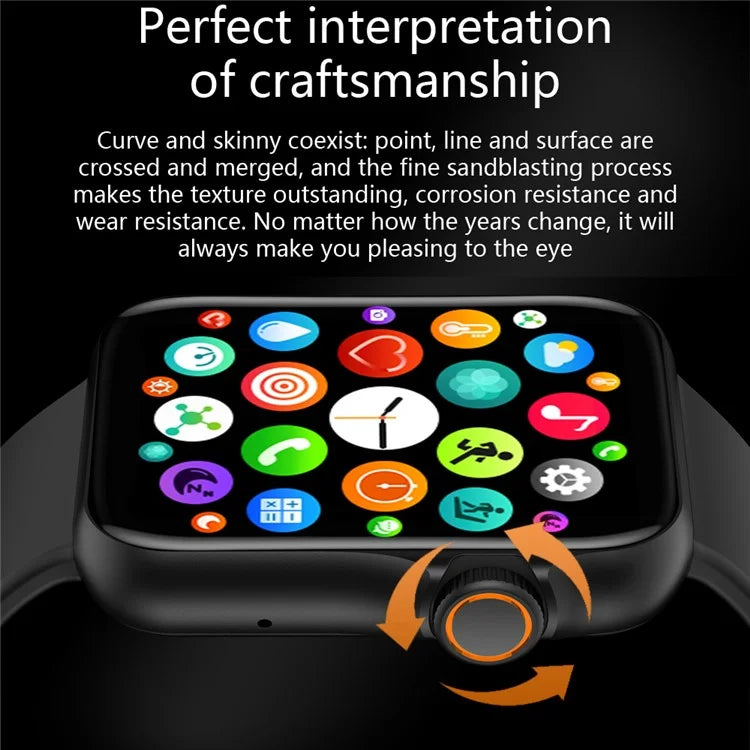 D07 1.7" Screen Women Smart Bracelet NFC Bluetooth Call Smart Watch Support Split Screen, Password Protection