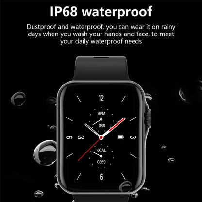 D07 1.7" Screen Women Smart Bracelet NFC Bluetooth Call Smart Watch Support Split Screen, Password Protection