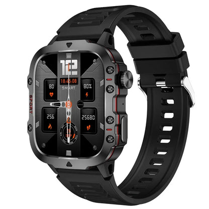 QX11 1.96-inch Display Smart Watch Bluetooth Talk Outdoor Waterproof Anti-Drop Sports Bracelet for Men