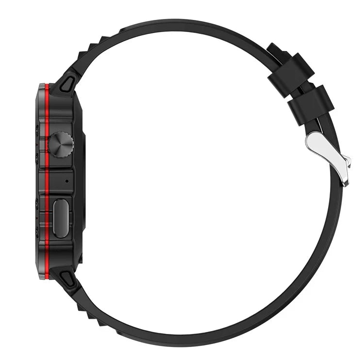 QX11 1.96-inch Display Smart Watch Bluetooth Talk Outdoor Waterproof Anti-Drop Sports Bracelet for Men