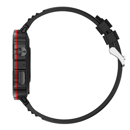QX11 1.96-inch Display Smart Watch Bluetooth Talk Outdoor Waterproof Anti-Drop Sports Bracelet for Men