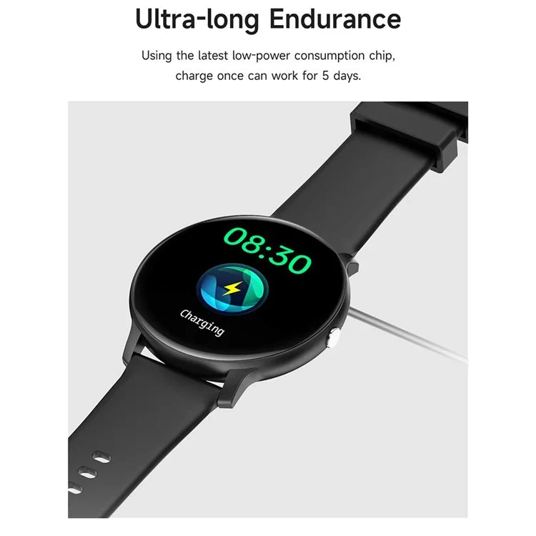 DEVIA Smart Watch WT1 1.39-inch Display IP67 Waterproof Bluetooth Call Sports Bracelet with Health Monitoring