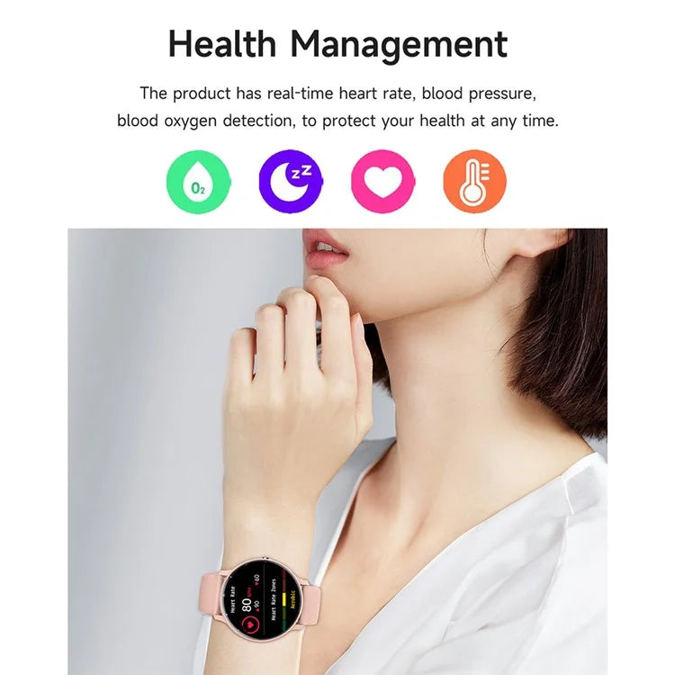 DEVIA Smart Watch WT1 1.39-inch Display IP67 Waterproof Bluetooth Call Sports Bracelet with Health Monitoring