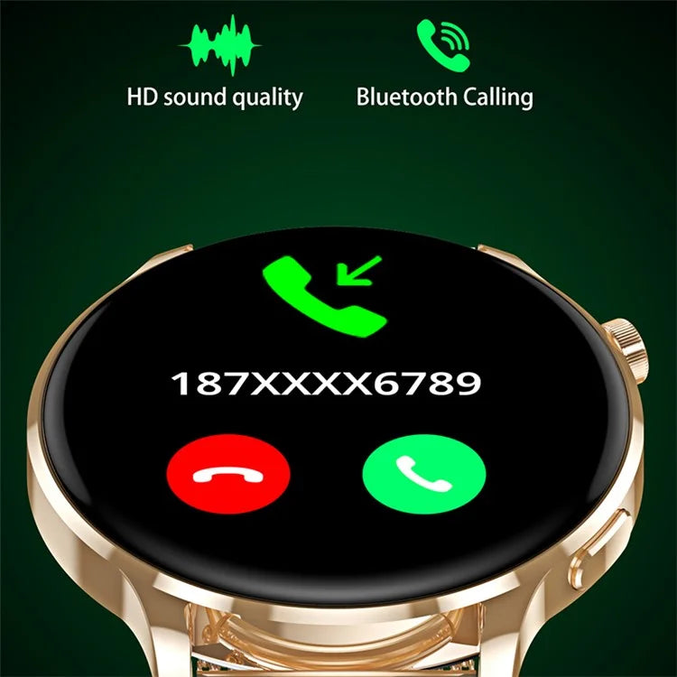 Watch3 pro 1.3" AMOLED Smart Watch with Metal Case Bluetooth Call Women Health Bracelet with Heart Rate Monitoring