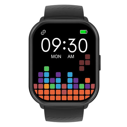 ZL99J 2.01" Square HD Touch Screen Sports Wristband Heart Rate Monitor Bluetooth Call Smart Watch