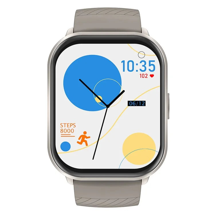 ZL99J 2.01" Square HD Touch Screen Sports Wristband Heart Rate Monitor Bluetooth Call Smart Watch