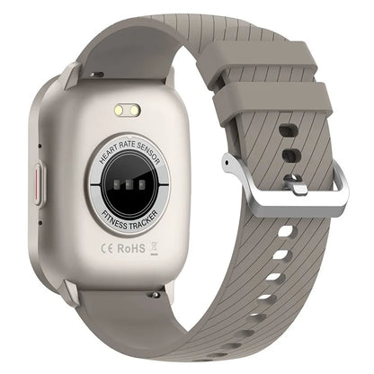 ZL99J 2.01" Square HD Touch Screen Sports Wristband Heart Rate Monitor Bluetooth Call Smart Watch