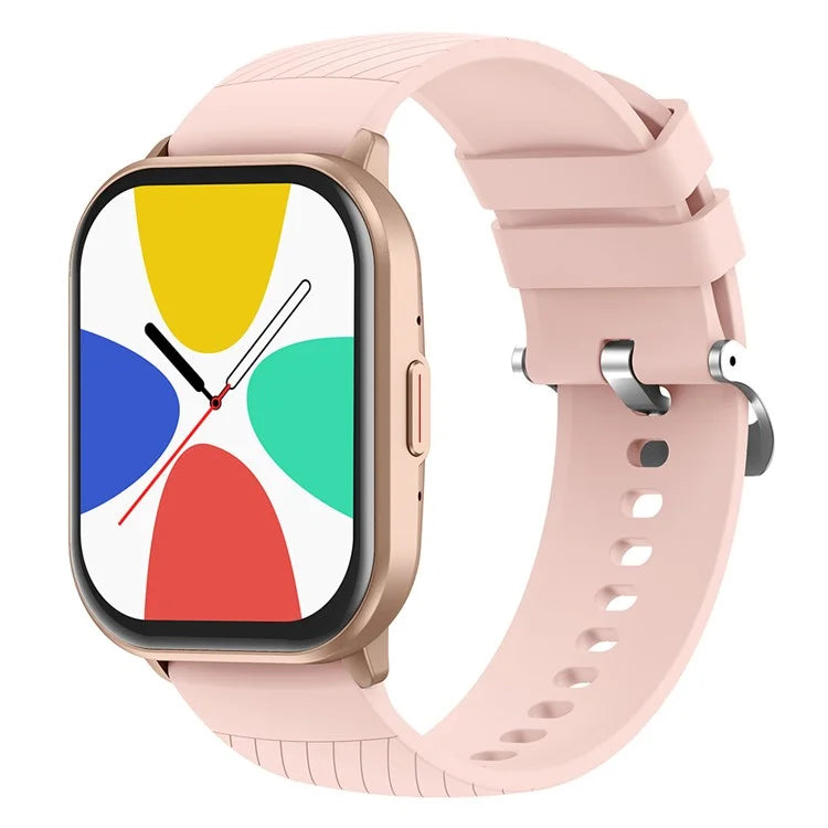 ZL99J 2.01" Square HD Touch Screen Sports Wristband Heart Rate Monitor Bluetooth Call Smart Watch