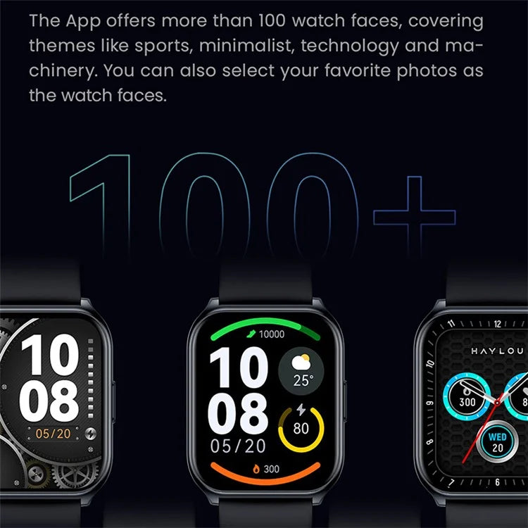 HAYLOU Watch 2 Pro 1.85-Inch Square Screen Multi-Sport Mode Smart Watch