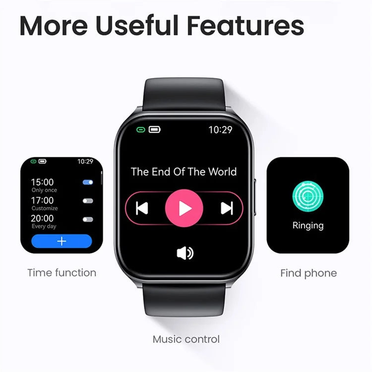 HAYLOU Watch 2 Pro 1.85-Inch Square Screen Multi-Sport Mode Smart Watch