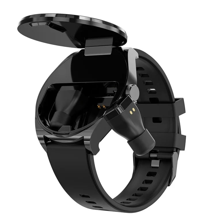 S9 2-in-1 TWS Bluetooth Earphones 1.53" Round Screen Sports Smart Watch