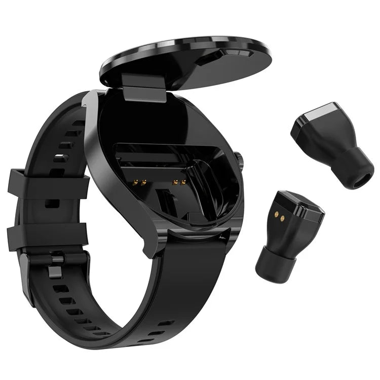 S9 2-in-1 TWS Bluetooth Earphones 1.53" Round Screen Sports Smart Watch