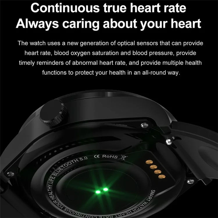 S9 2-in-1 TWS Bluetooth Earphones 1.53" Round Screen Sports Smart Watch