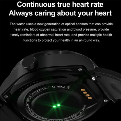 S9 2-in-1 TWS Bluetooth Earphones 1.53" Round Screen Sports Smart Watch