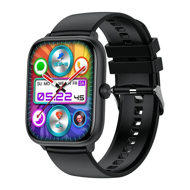 T22 2.06" AMOLED Screen Smart Watch with Bluetooth Calling, Encoder, Multi-Mode Sports