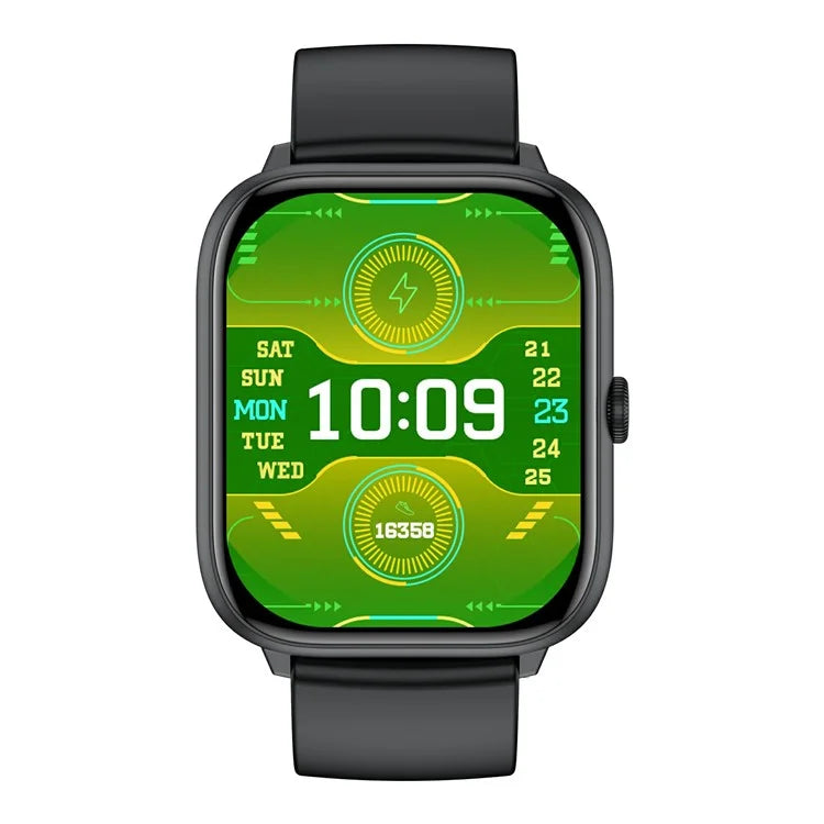 T22 2.06" AMOLED Screen Smart Watch with Bluetooth Calling, Encoder, Multi-Mode Sports