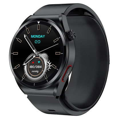 S22 ECG Smart Watch Air Pump Type ECG Blood Glucose Monitor Activity Fitness Tracker