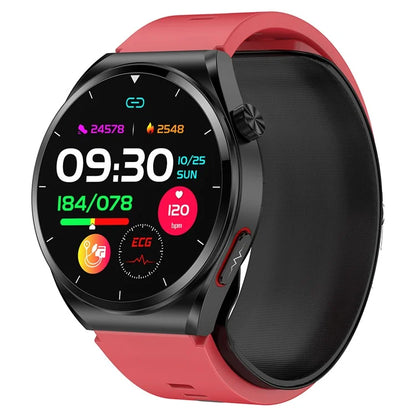 S22 ECG Smart Watch Air Pump Type ECG Blood Glucose Monitor Activity Fitness Tracker