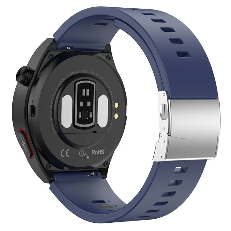 S22 ECG Smart Watch Air Pump Type ECG Blood Glucose Monitor Activity Fitness Tracker