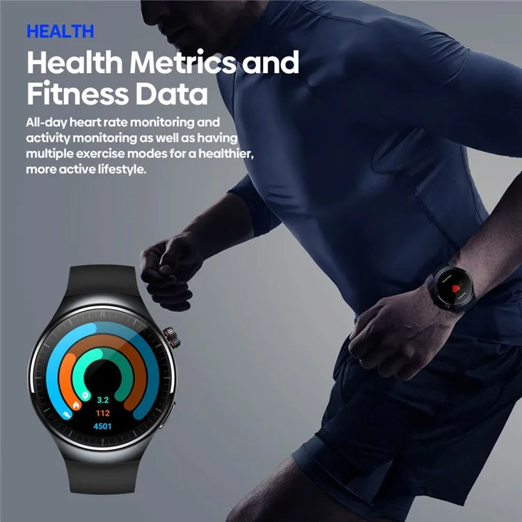 ZEBLAZE Thor Ultra 1.43-inch AMOLED Screen Smart Watch 2+16G Health Monitoring 4G Calling Smart Bracelet